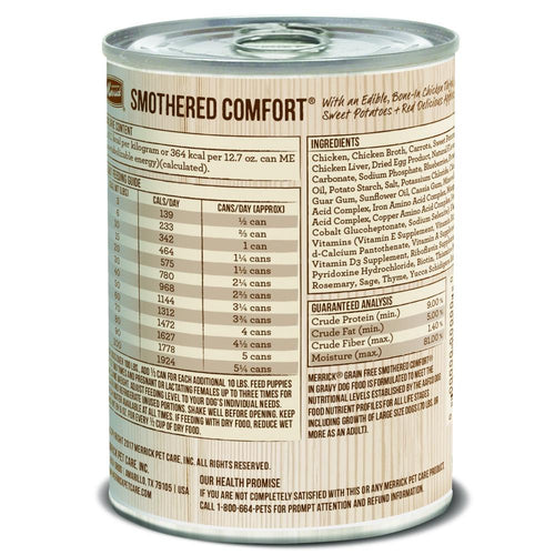 Merrick Grain Free Smothered Comfort Canned Dog Food