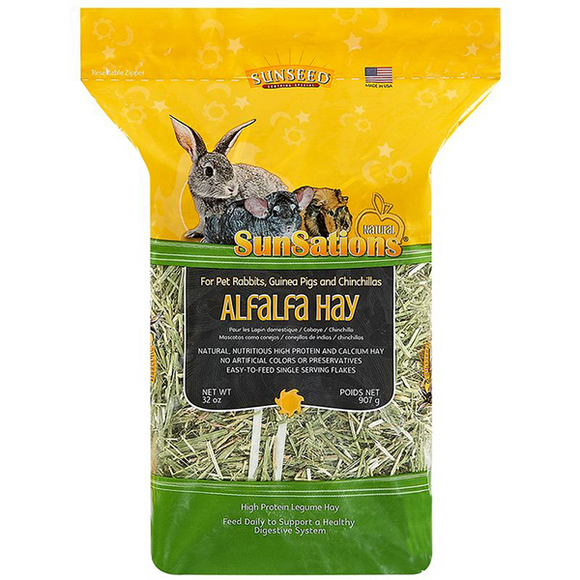 SUN SEED SUNSATIONS NATURAL ALFALFA HAY