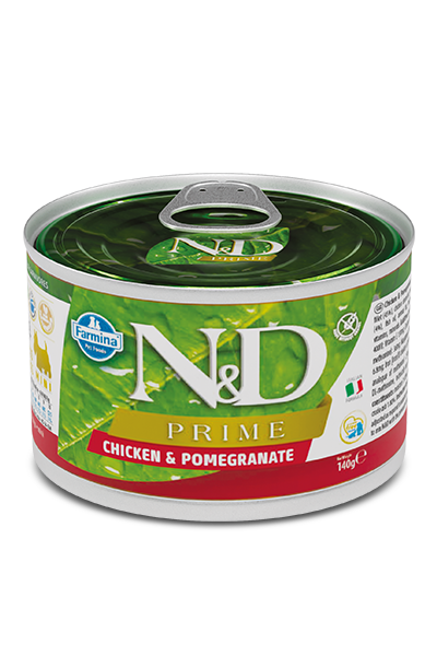 Farmina N&D Prime Chicken & Pomegranate Adult Mini Wet Dog Food
