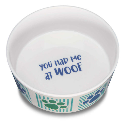 Loving Pets Dolce Moderno Bowl You Had Me at Woof
