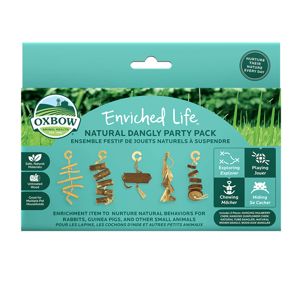 Oxbow Animal Health Enriched Life - Natural Dangly Party Pack