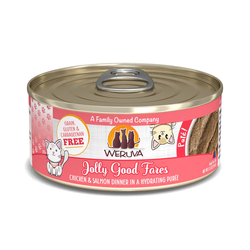 Weruva Classic Cat Paté Jolly Good Fares with Chicken & Salmon