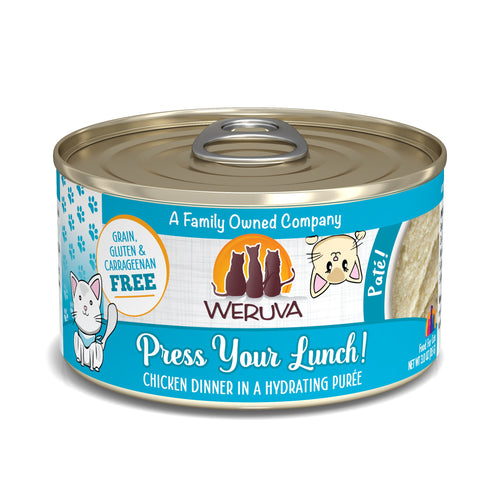 Weruva Classic Cat Paté, Press Your Lunch! with Chicken