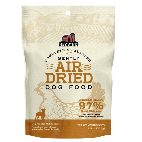 Redbarn Air Dried Chicken Recipe Dog Food (Trial Size 2.5oz Bag)