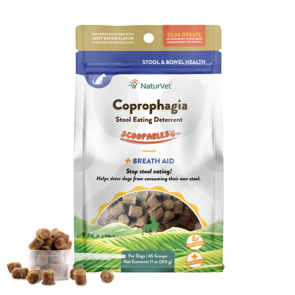 NaturVet Scoopables Coprophagia Stool Eating Deterrent (11 oz)