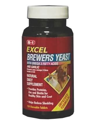Excel Brewers Yeast With Fatty Acids & Garlic