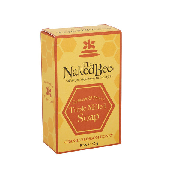The Naked Bee 5 oz. Orange Blossom Honey Triple Milled Bar Soap