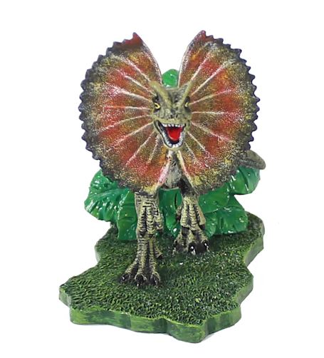 Penn Plax Jurassic Park Dilophosaurus Aquarium Ornament (Medium)