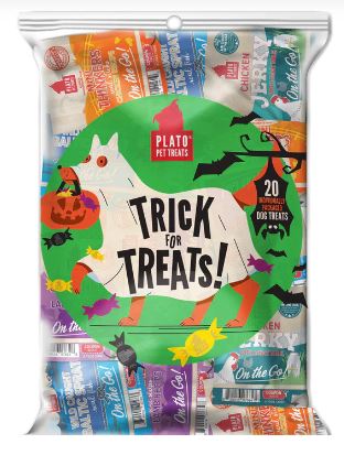 Plato Trick For Treats! Halloween Variety Pack (20 Count Variety Pack)
