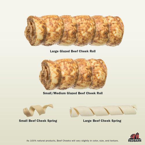 Redbarn Glazed Beef Cheek Rolls - Peanut Butter Flavor