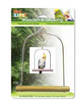 Penn Plax Wooden Cockatiel Swing (7” L x 9 1/4” H)