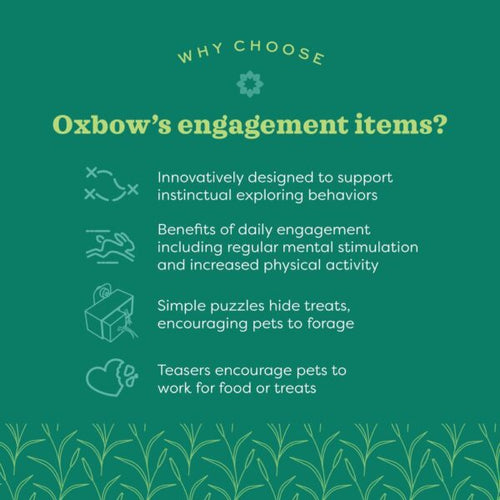 Oxbow Animal Health Enriched Life - Bamboo Play Pouch
