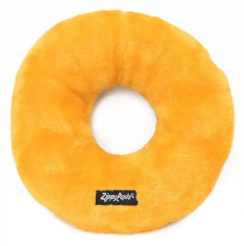 ZippyPaws Jumbo Donutz Squeaky Plush Dog Toy (10.5 x 10.5 x 3 in)