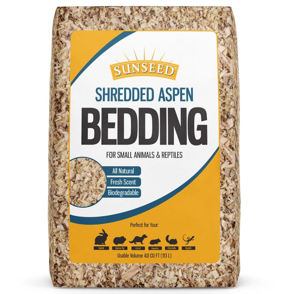 Sunseed Shredded Aspen Bedding 1200 cu in