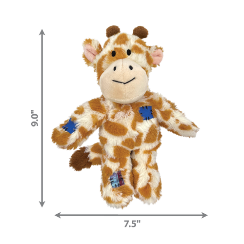 KONG Wild Knots Giraffe Dog Toy