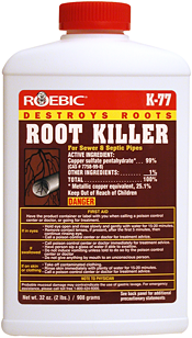 ROEBIC Laboratories K-77 ROOT KILLER