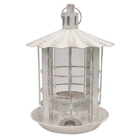 Heath Outdoor Products Parkview Bird Feeder - Antique White