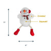 Tall Tails  Snowman Pull-Through Rope Tug Dog Toy (11