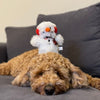 Tall Tails  Snowman Pull-Through Rope Tug Dog Toy (11
