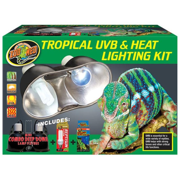 TROPICAL UVB AND HEAT LIGHTING KIT