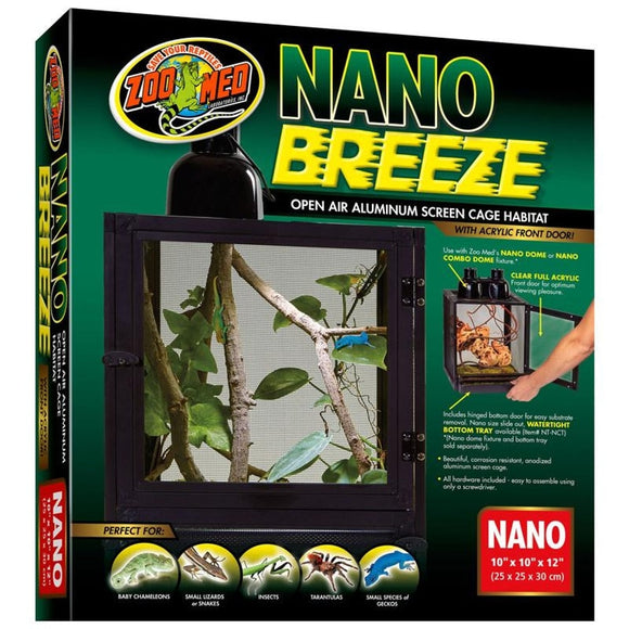 NANO BREEZE ALUMINUM SCREEN CAGE HABITAT