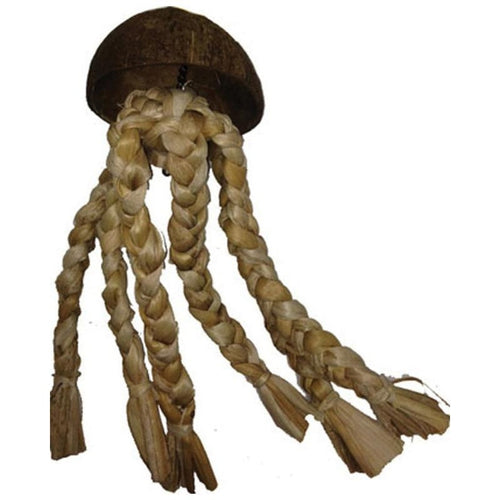 JAVA WOOD JELLY FISH BIRD TOY