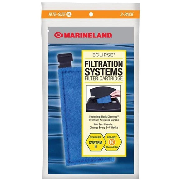 MARINELAND ECLIPSE RITE SIZE AQUARIUM FILTER CARTRIDGE