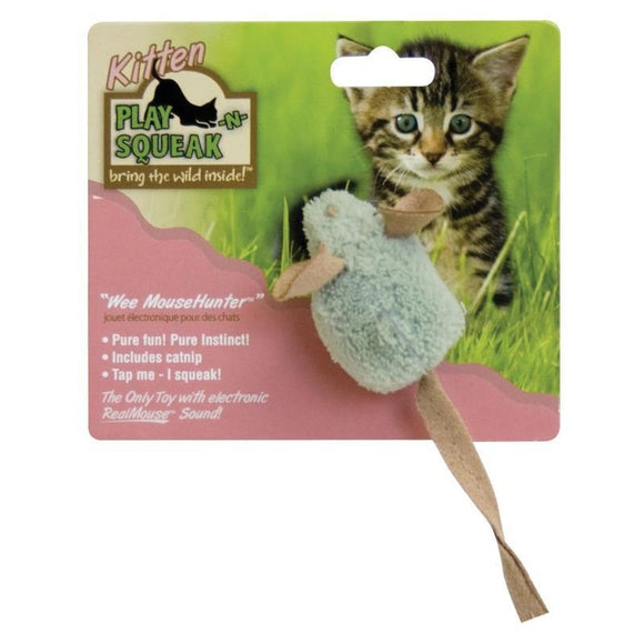 PLAY-N-SQUEAK WEE MOUSE CAT TOY