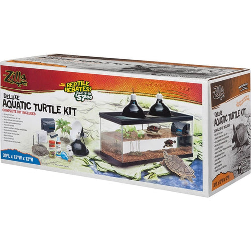 Zilla Deluxe Aquatic Turtle Kit (20 L)