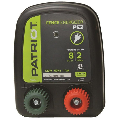 PATRIOT PE2 AC FENCE ENERGIZER (2 MILE)