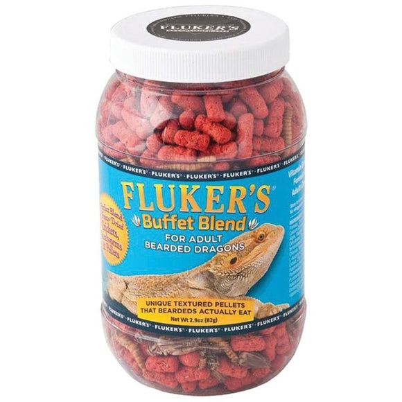 Fluker's Adult Bearded Dragon Food Buffet Blend