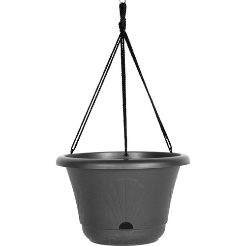 LUCCA HANGING BASKET (13 INCH, CHARCOAL)