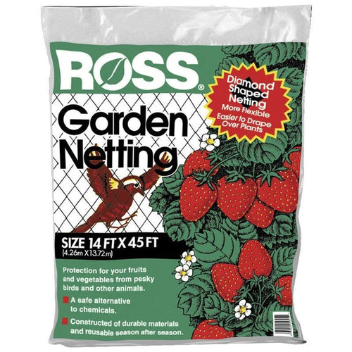 ROSS GARDEN NETTING (14X45 FOOT, BLACK)