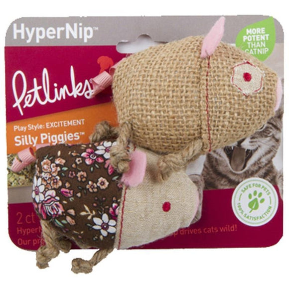 SILLY PIGGIES WITH HYPERNIP CAT TOY
