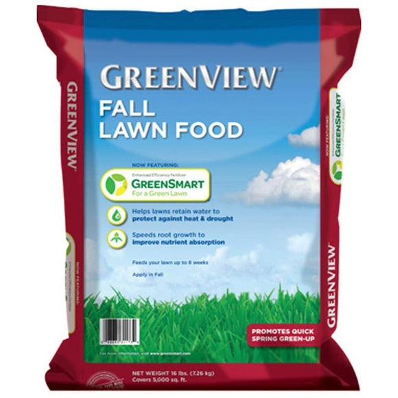 FALL LAWN FOOD WITH GREEN SMART
