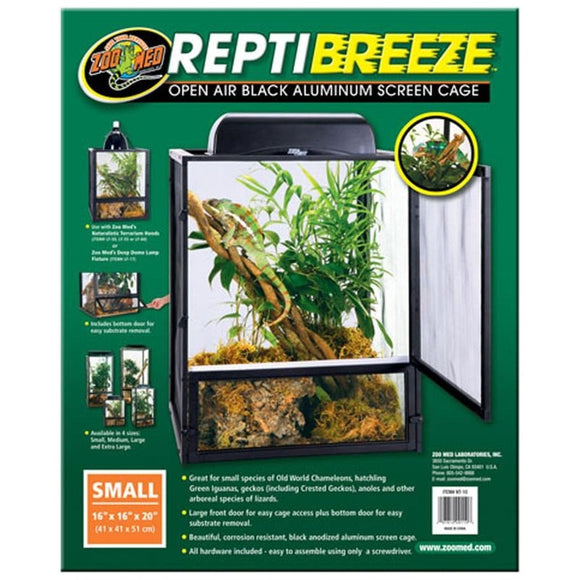 REPTIBREEZE OPEN AIR ALUMINUM SCREEN CAGE