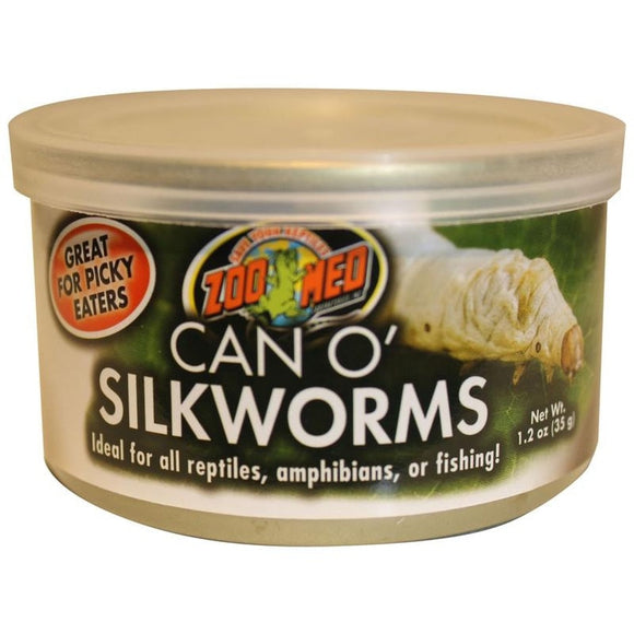 CAN O' SILKWORMS