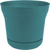 SATURN PLANTER (7 INCH, BERMUDA TEAL)