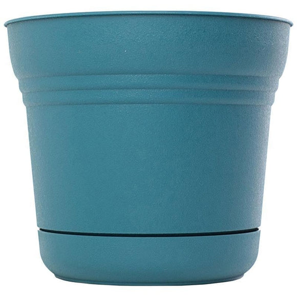 BLOEM SATURN PLANTER (7 INCH, BLUE)