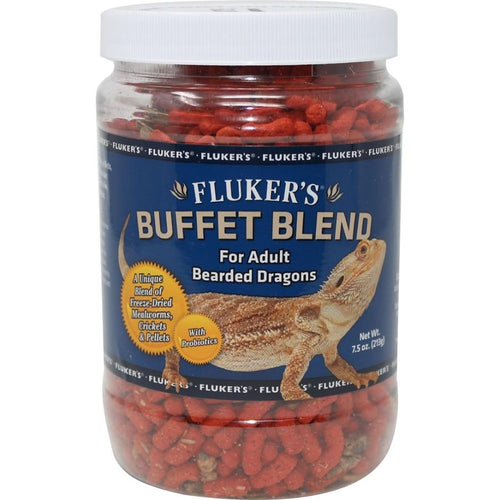 Fluker's Adult Bearded Dragon Food Buffet Blend