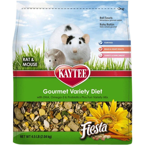 Kaytee Fiesta Gourmet Variety Diet Mouse & Rat Food