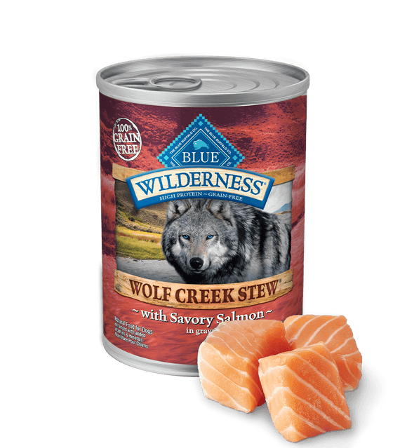 BLUE Wilderness™ Wolf Creek Stew™ Adult Dogs Savory Salmon Stew